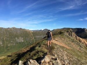 Hiking in the Mountains